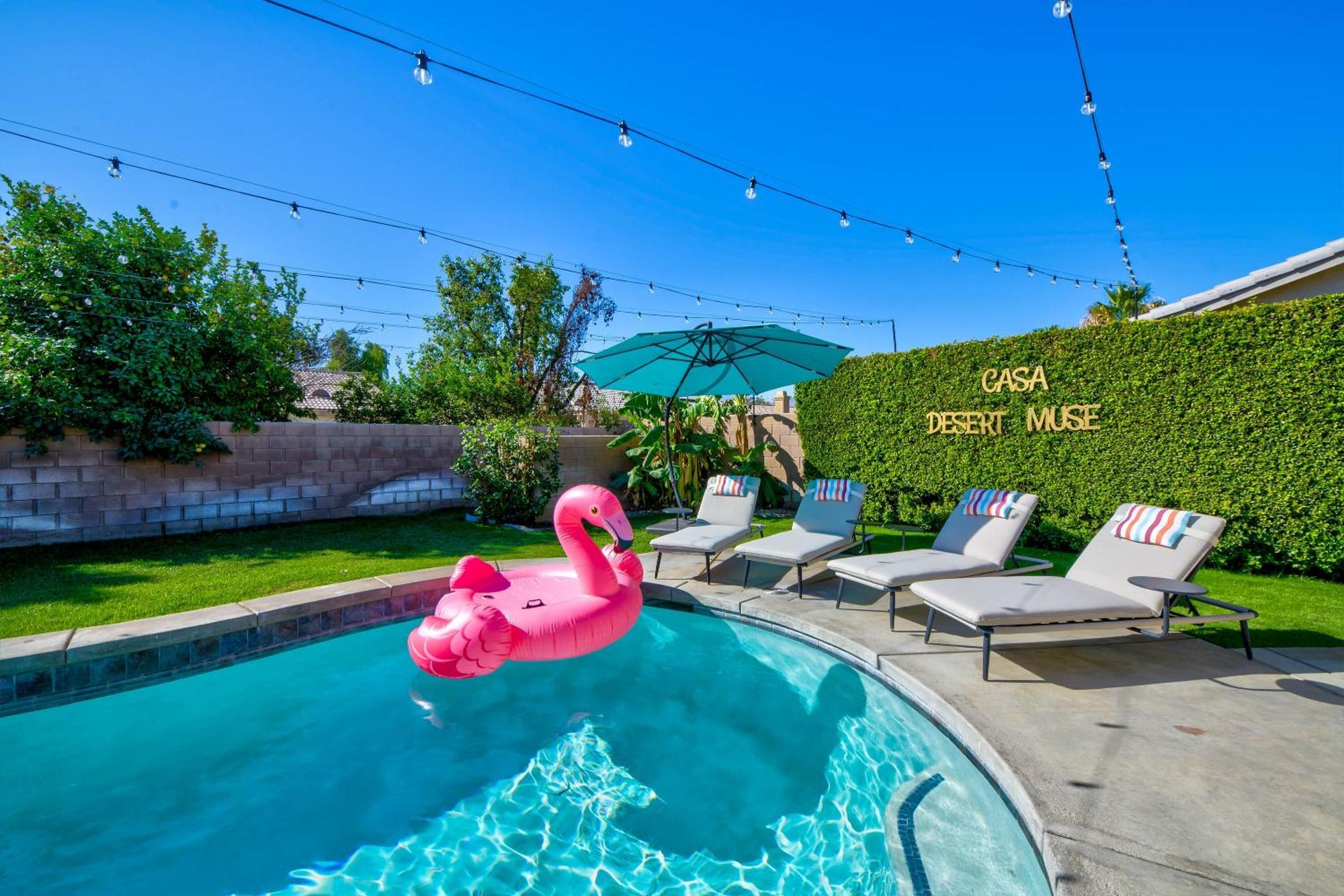 Casa Desert Muse With Heated Pool Spa Firepit Mini Golf And Games Indio Zewnętrze zdjęcie